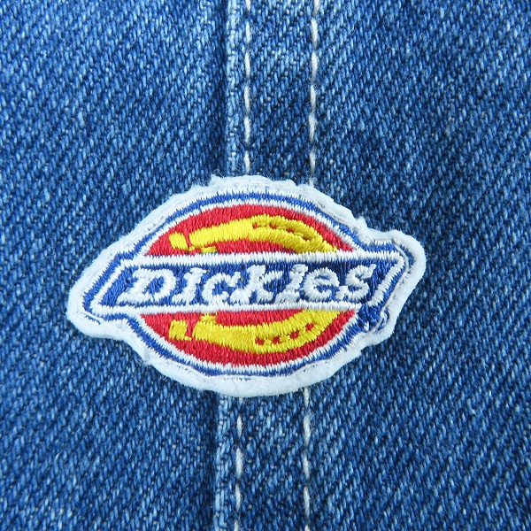 実際に弊社で買取させて頂いた【未使用】DICKIES/ディッキーズ レディース デニム オーバーオール/サロペット  1410-2781/Lの画像 3枚目