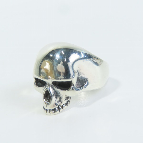 実際に弊社で買取させて頂いたCRAZY PIG/クレイジーピッグ EVIL SKULL RING/エビルスカル リング 13号