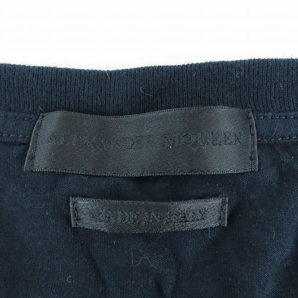 実際に弊社で買取させて頂いたALEXANDER MQUEEN/アレキサンダーマックイーン スカル ペイズリー 半袖Tシャツ の画像 2枚目