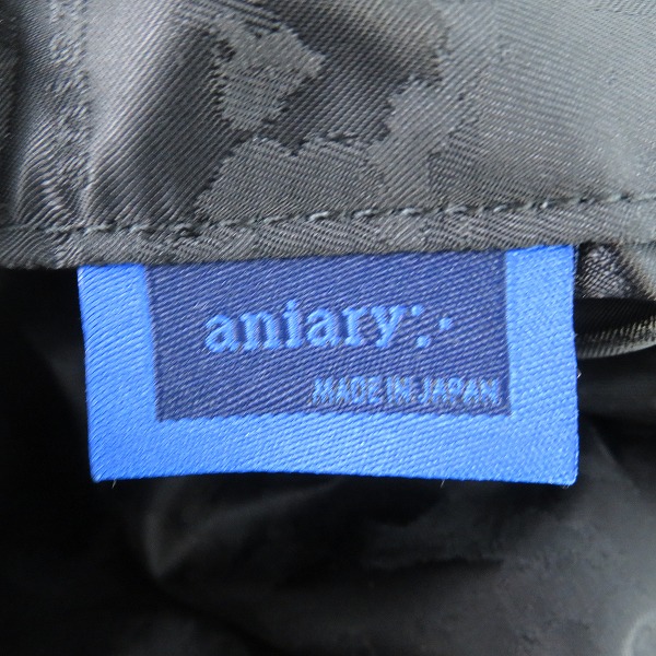 実際に弊社で買取させて頂いたaniary/アニアリ 裏地迷彩柄 レザー 2way ショルダー/トートバッグの画像 5枚目