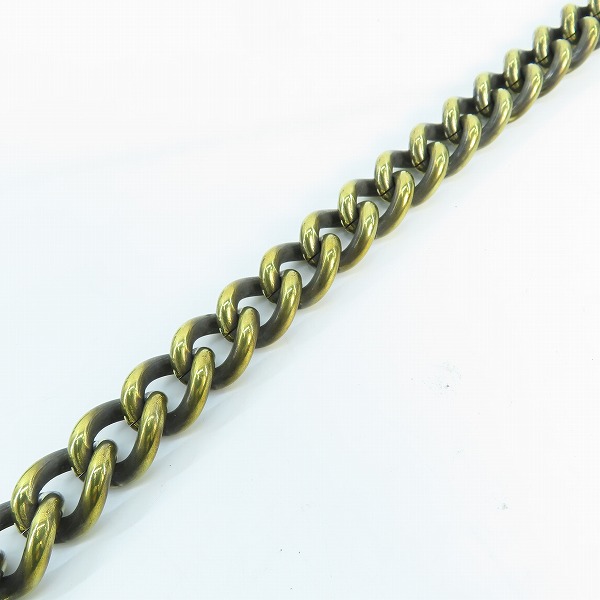 実際に弊社で買取させて頂いた(3)GANGSTERVILLE×Galcia/ギャングスタービル×ガルシア SWALLOW WALLET-CHAIN/スワロー ウォレットチェーン/真鍮/ブラスの画像 7枚目