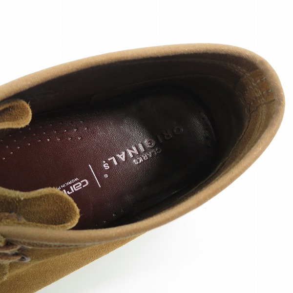実際に弊社で買取させて頂いたCarhartt WIP×Clarks/カーハート×クラークス Wallabee Boot/ワラビーブーツ UK10の画像 4枚目