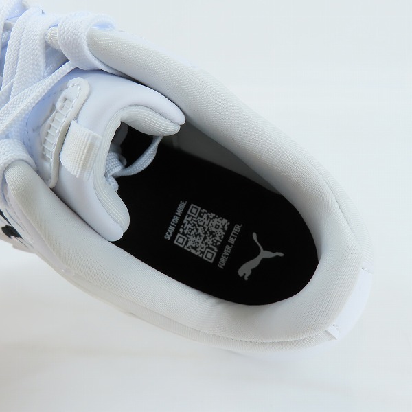 実際に弊社で買取させて頂いた【未使用】PUMA/プーマ CASSIA VIA PUMA/カシーア ヴィア プーマ スニーカー 398543-01 24の画像 4枚目
