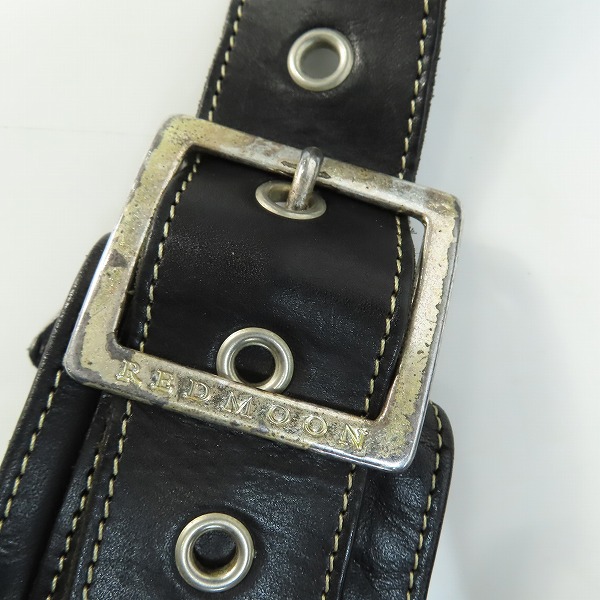 実際に弊社で買取させて頂いたREDMOON/レッドムーン ネイティブハーツ デカコンチョショルダーバッグの画像 8枚目