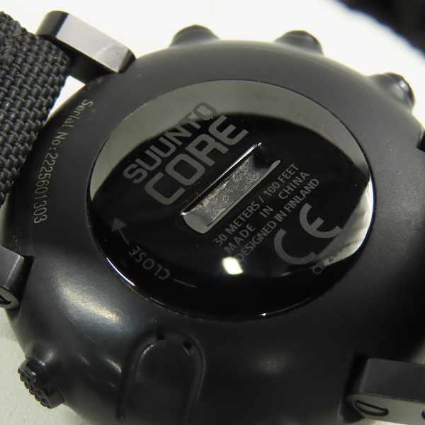 実際に弊社で買取させて頂いたSUUNTO/スント CORE/コア Black Yellow TX SS050276000【動作未確認】の画像 3枚目