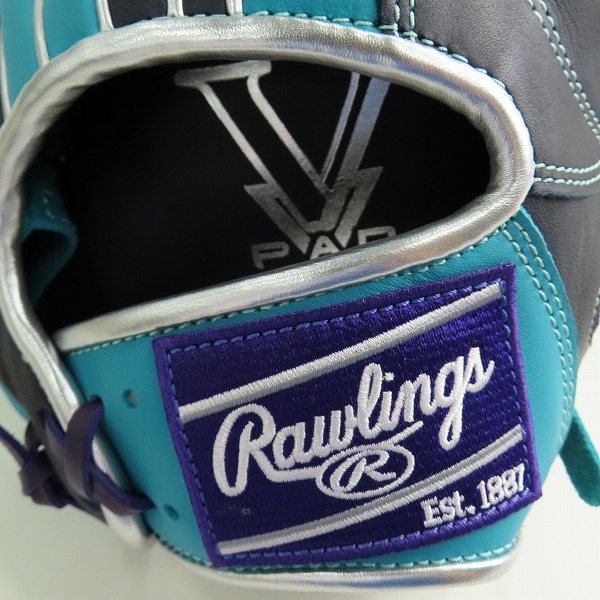 実際に弊社で買取させて頂いたRawlings/ローリングス HYPER TECH COLOR SYNC 軟式/内野手 グローブ GR4HTCN62の画像 5枚目