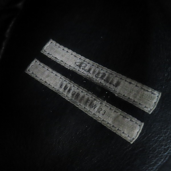 実際に弊社で買取させて頂いたRick Owens/リック・オウエンス スモールアドリ ハラコショルダーバッグ/ ブラック/RA02C0325LHLの画像 5枚目
