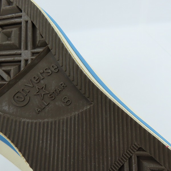 実際に弊社で買取させて頂いたCONVERSE/コンバース 90's/ヴィンテージ ONE STAR OX/ワンスター SKY BLUE/WHITE/8の画像 5枚目