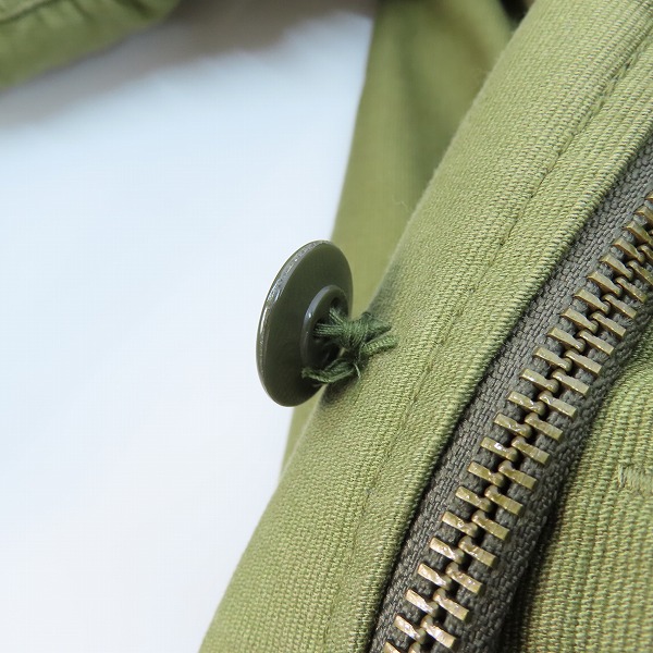 実際に弊社で買取させて頂いたKEATON CHASE/キートンチェイス R&VINTAGE/アールアンドヴィンテージ A-2 DECK JACKET/40の画像 5枚目