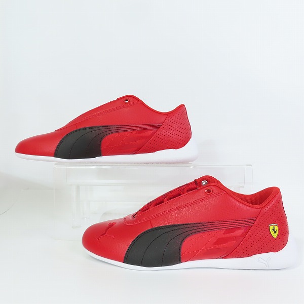 実際に弊社で買取させて頂いたPUMA×Ferrari/プーマ×フェラーリ SF R-キャットLS シューズ 306768-02/26.0の画像 3枚目
