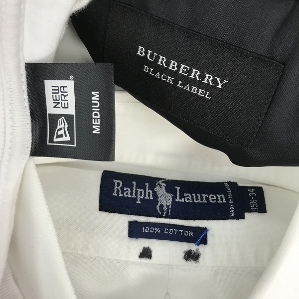 実際に弊社で買取させて頂いた【おまとめ】ラルフローレン/バーバリーブラックレーベル/ニューエラ 等 シャツ/ジャケット/Tシャツ 他の画像 1枚目