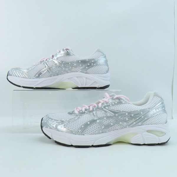 実際に弊社で買取させて頂いた【未使用】asics×BEAMS×Papergirl/アシックス×ビームス×ペーパーガール GT-2160 ローカットスニーカー 1203A427-100/27.5の画像 3枚目