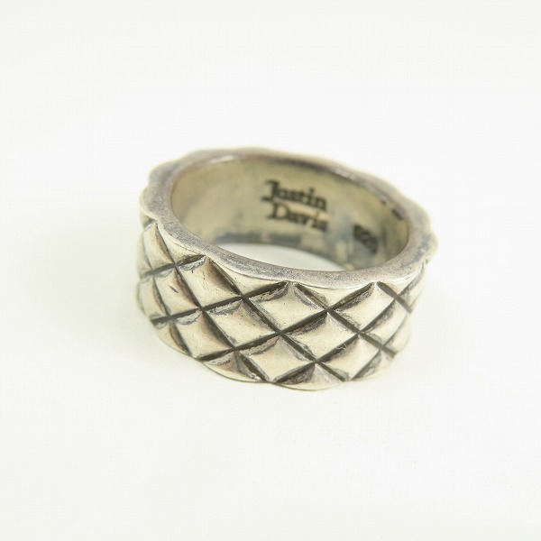 実際に弊社で買取させて頂いたJustin Davis/ジャスティンデイビス Zenith/ゼニス リング SRJ314/16.5-17号