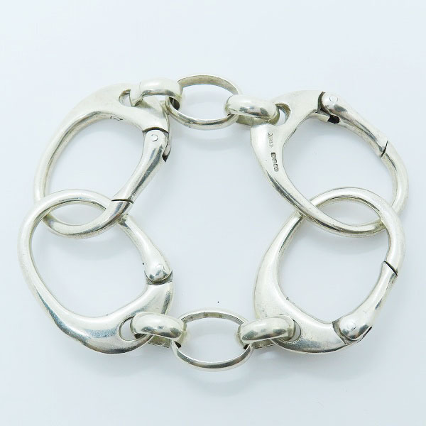 実際に弊社で買取させて頂いた【ギャラ付】CRAZY PIG/クレイジーピッグ LARGE HAND CUFF/ラージハンドカフリンク ブレスレットの画像 2枚目