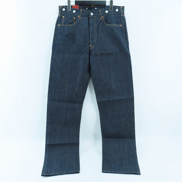 実際に弊社で買取させて頂いた【未使用】LEVI'S/リーバイス LVC 501XX 19221-0001 シンチバック リジッドデニム/W31/L36