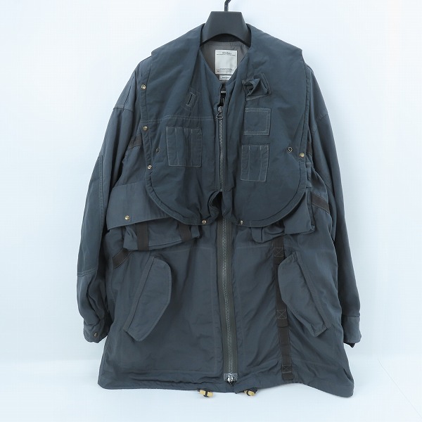 実際に弊社で買取させて頂いたVISVIM/ビズビム 20AW PARATROOPER COAT/パラシュートコート 0120205013014/2