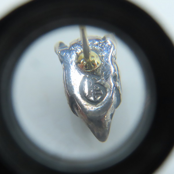 実際に弊社で買取させて頂いた(4)Gangsterville×galcia/ギャングスタービル×ガルシア DEVIL/デビル ピアスの画像 5枚目