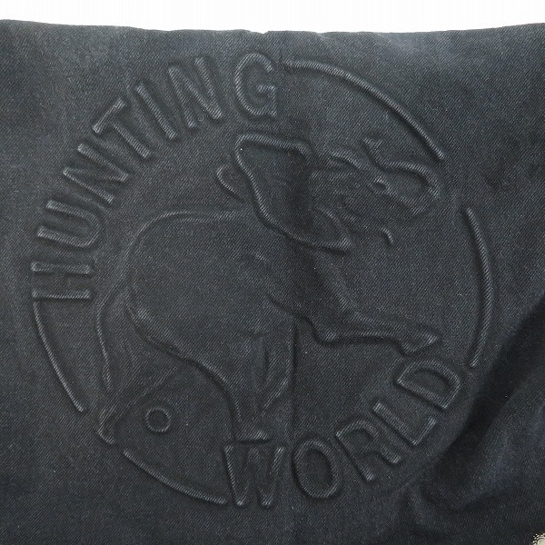 実際に弊社で買取させて頂いたHunting World/ハンティングワールド デニム メッセンジャーバッグ ショルダーバッグの画像 4枚目