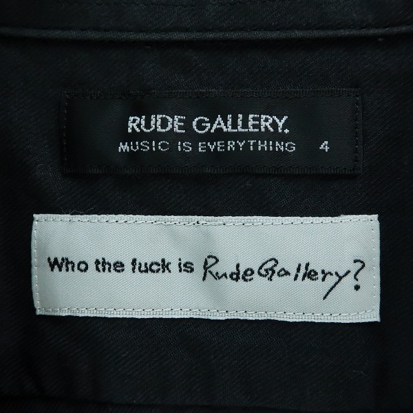 実際に弊社で買取させて頂いたRUDE GALLERY/ルードギャラリー ボーリングシャツ/4の画像 2枚目