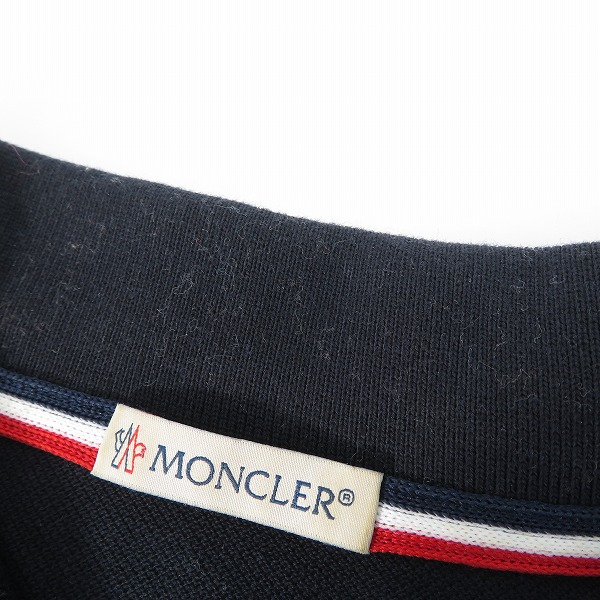 実際に弊社で買取させて頂いた【JPタグ】MONCLER/モンクレール MAGLIA POLO MANICA CORTA 半袖ポロシャツ E10918304300 84556/Mの画像 8枚目