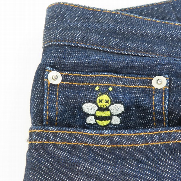 実際に弊社で買取させて頂いた【JPタグ】DIOR HOMME/ディオールオム BEE刺繍 デニムパンツ 933DS00J4210/30の画像 6枚目