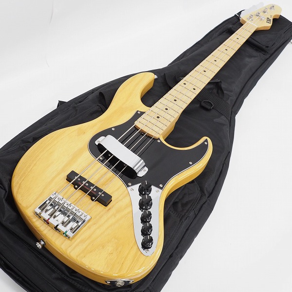 実際に弊社で買取させて頂いた★ESP/イーエスピー AMAZE-AS ジャズベースType アクティブ 4弦エレキベース ギグケース付の画像 0枚目