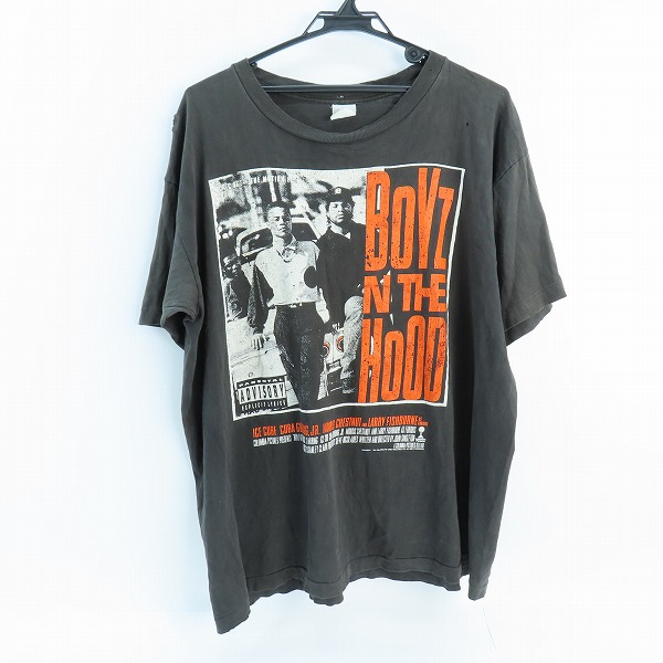 実際に弊社で買取させて頂いたBOYZ N' THE HOOD/ボーイズン ザ フッド 1991年 ヴィンテージ John Singleton movies ice cube Tシャツ/XL