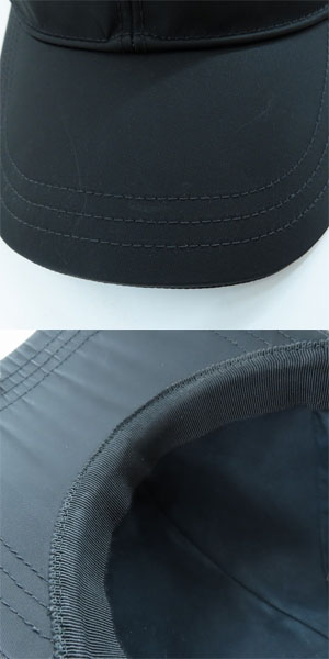 実際に弊社で買取させて頂いたPRADA/プラダ Re Nylon リナイロン ベースボールキャップ トライアングル ロゴ 1HC274 2DMI 002/Lの画像 9枚目