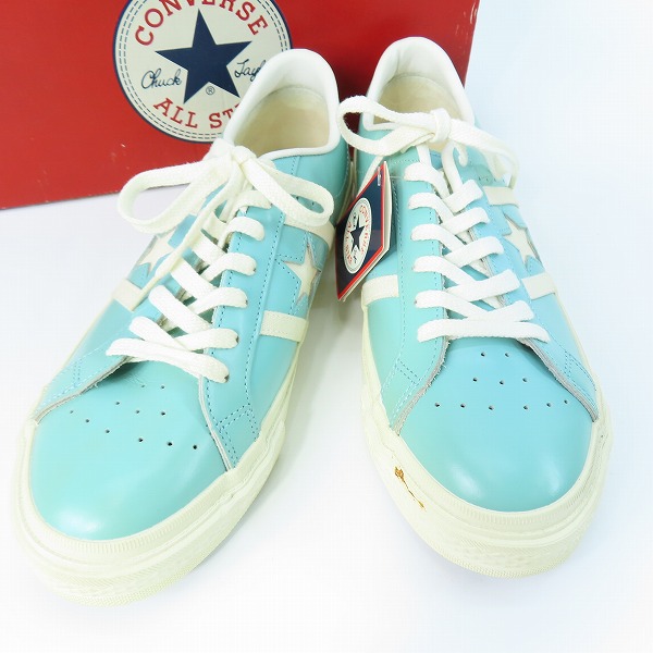 実際に弊社で買取させて頂いた【未使用】CONVERSE/コンバース JACK STAR OX/ジャックスター/SKYBLUE/WHITE/27