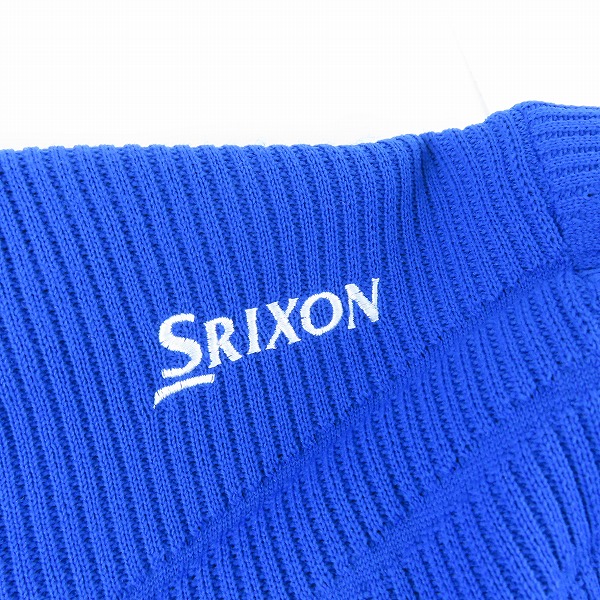 実際に弊社で買取させて頂いたSRIXON/スリクソン ハーフジップ ニット RGMSJL03 Mの画像 4枚目