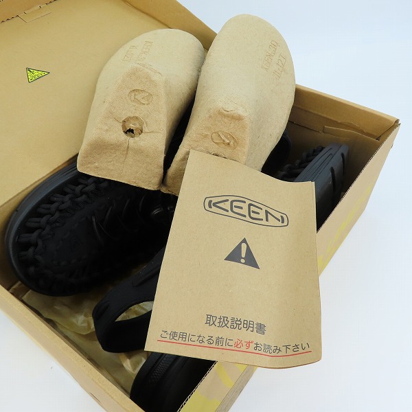 実際に弊社で買取させて頂いたKEEN/キーン UNEEK ユニーク 1014097/29の画像 7枚目