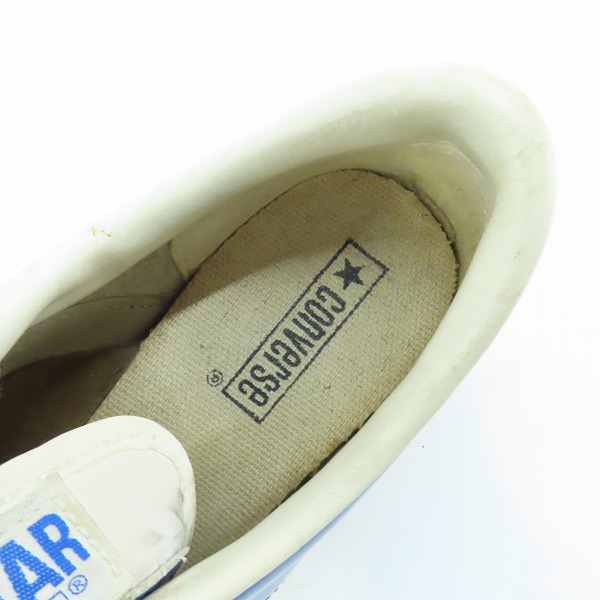 実際に弊社で買取させて頂いたCONVERSE/コンバース ローカットスニーカー ブルー/9.5の画像 4枚目