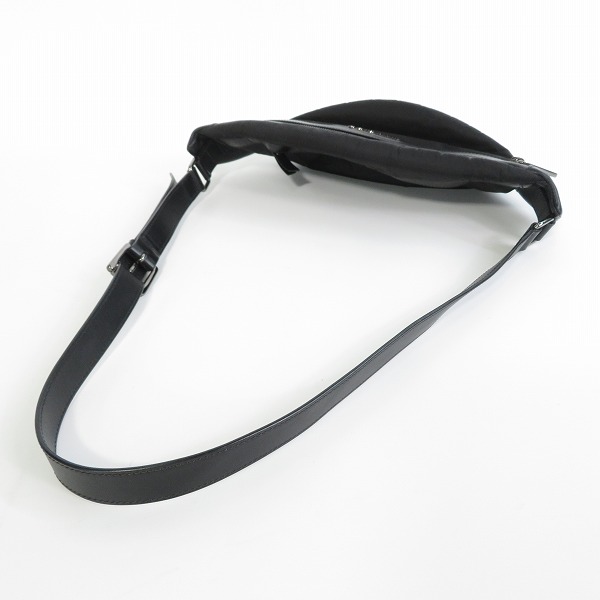 実際に弊社で買取させて頂いたJIMMY CHOO/ジミーチュウ DERRY/デリー ボディバッグ レザー ナイロンの画像 2枚目