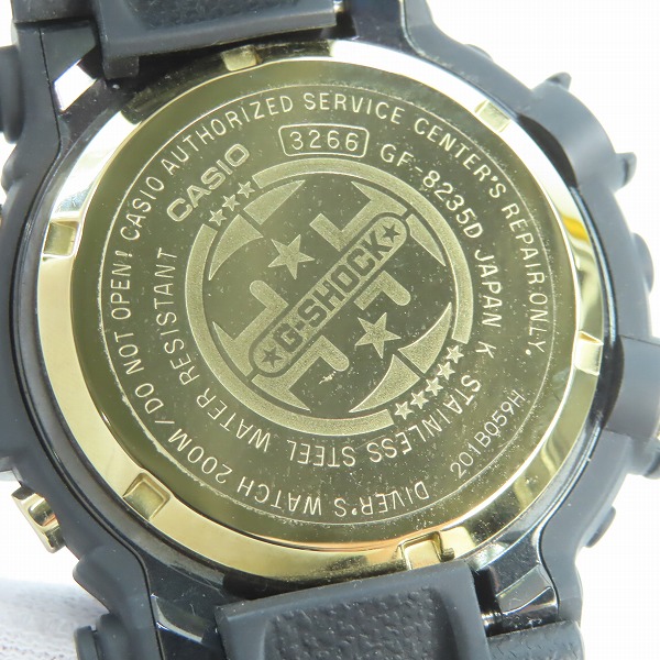 実際に弊社で買取させて頂いたG-SHOCK/Gショック 35周年 FROGMAN/フロッグマン タフソーラー GF-8235D-1BJRの画像 3枚目