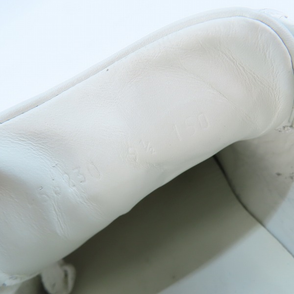 実際に弊社で買取させて頂いたGUCCI/グッチ エンブロイダリー キングスネーク ローカット レザー スニーカー 456230 9.5の画像 5枚目