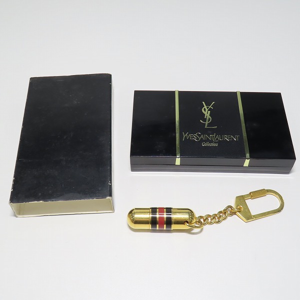 実際に弊社で買取させて頂いたYVES SAINT LAURENT YSL/イブサンローラン キーホルダー/ピルケースの画像 8枚目