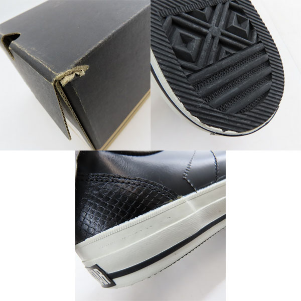 実際に弊社で買取させて頂いた【未使用】CONVERSE/コンバース ONE STAR GROOVE OX/BLACK/9.5の画像 6枚目