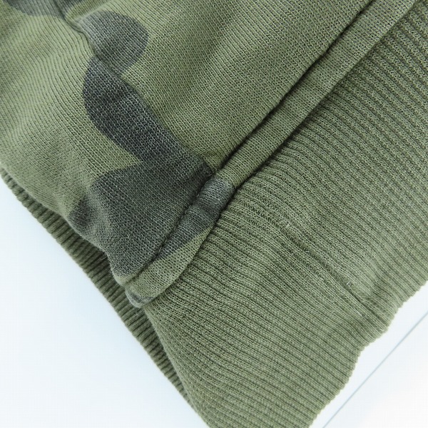 実際に弊社で買取させて頂いたHYDROGEN/ハイドロゲン 迷彩/カモフラ柄 ジップアップパーカー/Lの画像 7枚目