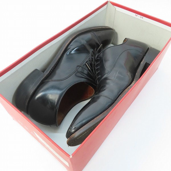 実際に弊社で買取させて頂いたREGAL/リーガル ストレートチップ レザー ビジネスシューズ 315R/26の画像 8枚目