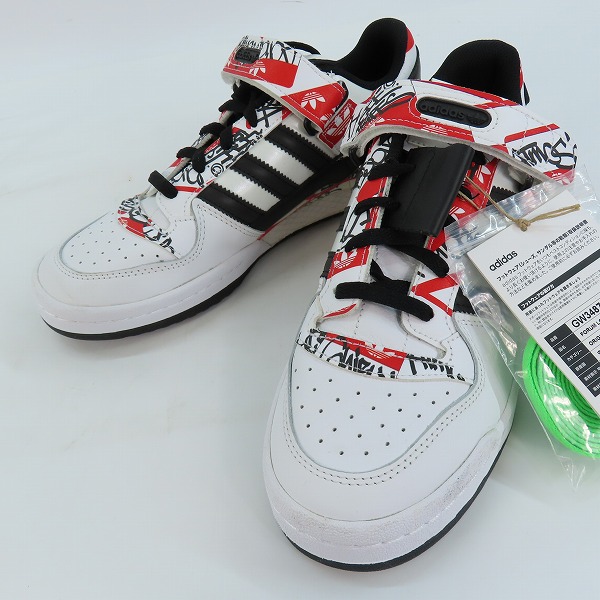 実際に弊社で買取させて頂いたadidas×atmos/アディダス×アトモス Forum Low "Graffiti"/フォーラム ロー グラフィティ GW3487/27.5
