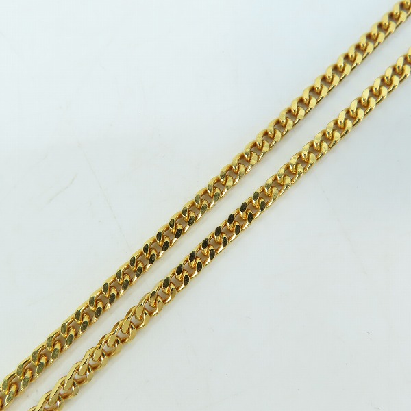 実際に弊社で買取させて頂いたBack Channel/バックチャンネル スカル ネックレス ゴールドの画像 4枚目