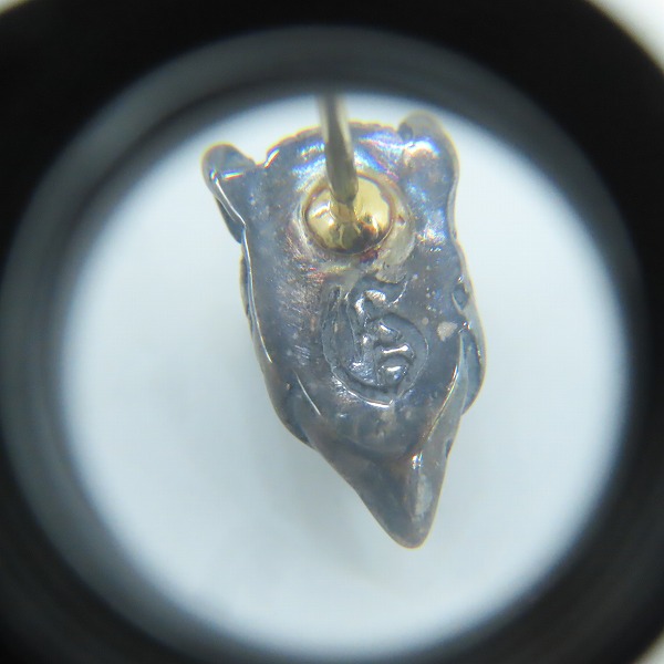 実際に弊社で買取させて頂いた(2)Gangsterville×galcia/ギャングスタービル×ガルシア DEVIL/デビル ピアスの画像 5枚目