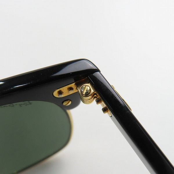 実際に弊社で買取させて頂いたRay-Ban/レイバン CLUB MASTER/クラブマスター サングラス/アイウェア RB3016 W0365の画像 4枚目