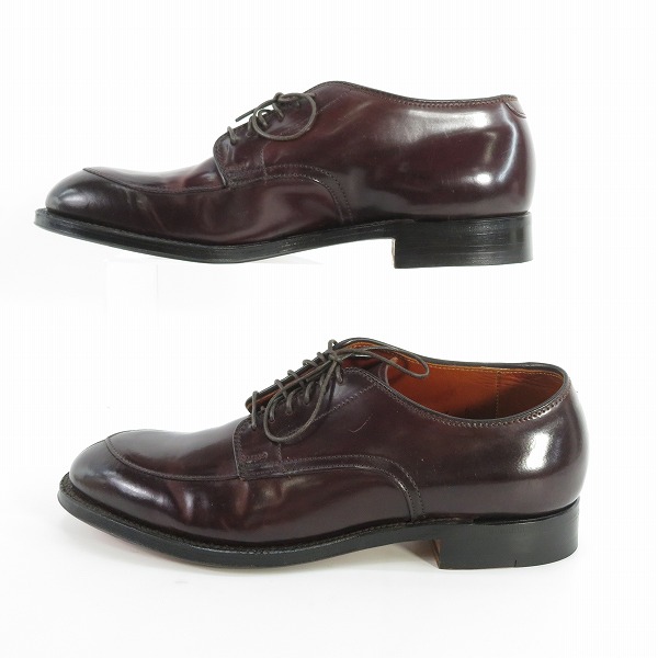 実際に弊社で買取させて頂いたALDEN×UNITED ARROWS/オールデン×ユナイテッドアローズ コードバン Vチップ 5432 7.5Dの画像 3枚目