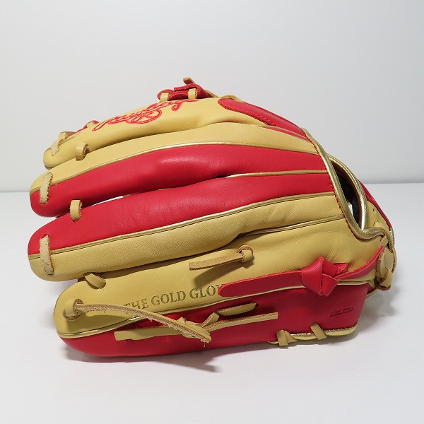 実際に弊社で買取させて頂いたRawlings/ローリングス HYPER TECH COLOR SYNC 軟式/内野手/右投げ用 グローブ GR4HTCN62の画像 2枚目