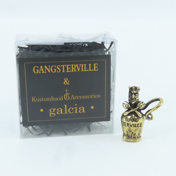 実際に弊社で買取させて頂いた(3)GANGSTERVILLE×Galcia/ギャングスタービル×ガルシア POISON BOTTLE ブラス/真鍮 ペンダントトップの画像 6枚目