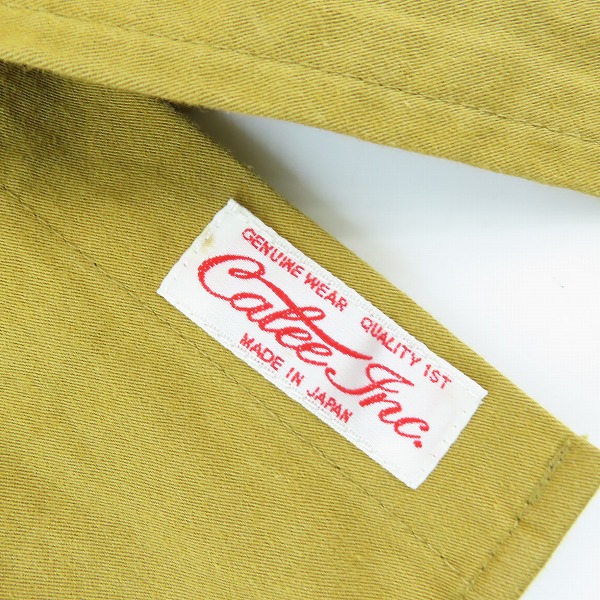 実際に弊社で買取させて頂いたCALEE/キャリー コットン 長袖 ボタンダウンシャツ/XLの画像 4枚目