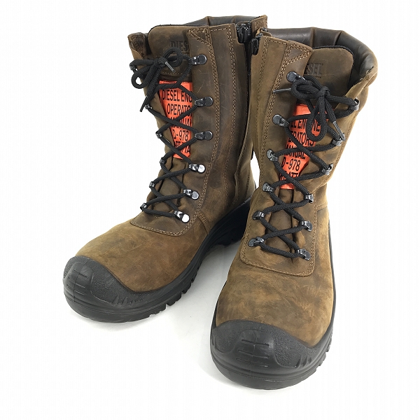 実際に弊社で買取させて頂いたDIESEL/ディーゼル D-978 サイドジップ ワークブーツ 41