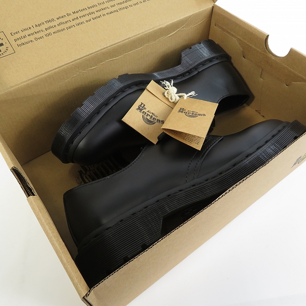 実際に弊社で買取させて頂いたDr.Martens/ドクターマーチン 1461 MONO 3EYE SHOE/3ホールブーツ 14345001/UK7の画像 7枚目