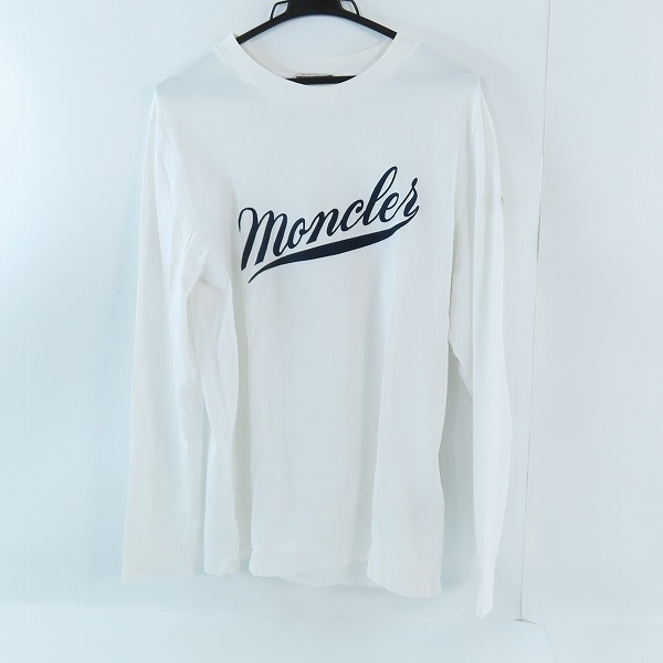 実際に弊社で買取させて頂いた【JPタグ】MONCLER/モンクレール ロゴ 長袖Tシャツ I10918D00002/XS